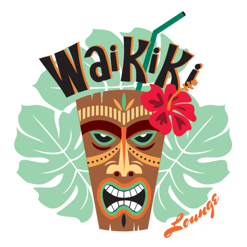 tiki drink t-shirt design